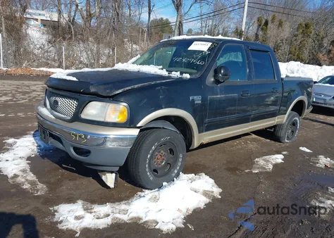 2001 Ford F-150 King Ranch Edition/Lariat/Xlt из США, поврежденный, VIN 1FTRW08LX1KD79194